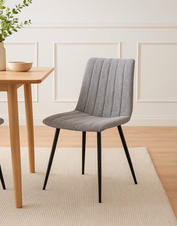 linen fabric dining chair