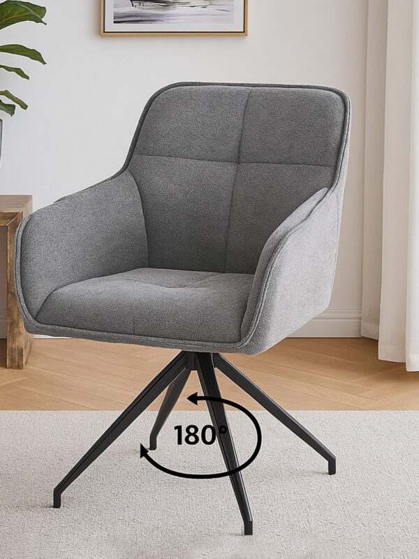 Swivel dining chair